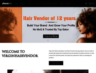 virginhairvendor.com screenshot