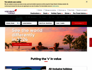 virginholidays.com screenshot