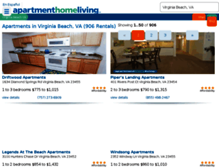 virginia-beach.apartmenthomeliving.com screenshot