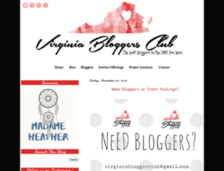 virginiabloggerclub.com screenshot