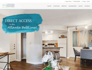 virginiahighlandsapartments.com screenshot