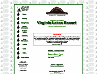 virginialakesresort.com screenshot