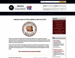 virginiasar.org screenshot