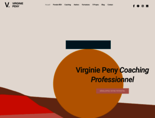 virginiepeny.com screenshot
