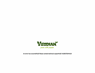 viridian.com screenshot