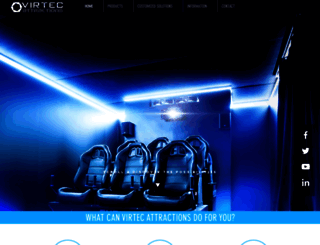 virtec-attractions.com screenshot