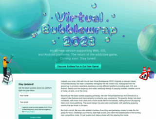virtual-bubblewrap.com screenshot
