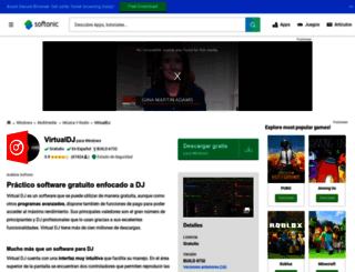 virtual-dj.softonic.com screenshot