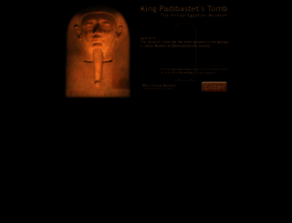 virtual-egyptian-museum.org screenshot