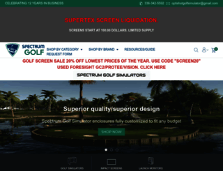 virtual-golf-simulator.com screenshot