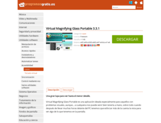 virtual-magnifying-glass-portable.programasgratis.es screenshot
