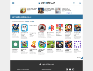 virtual-pool-mobile.uptodown.com screenshot
