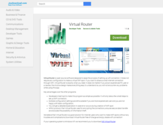 virtual-router2.joydownload.com screenshot
