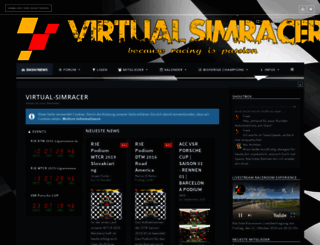 virtual-simracer.de screenshot