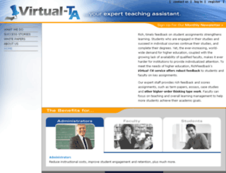 virtual-ta.com screenshot