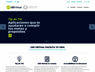 virtual.ces.edu.co screenshot