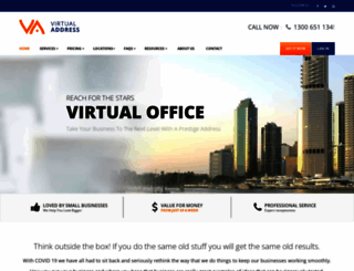 virtualaddress.com.au screenshot