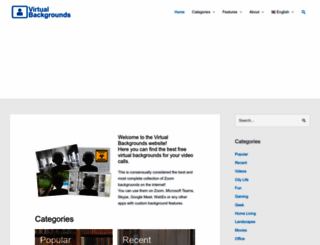 virtualbackgrounds.site screenshot