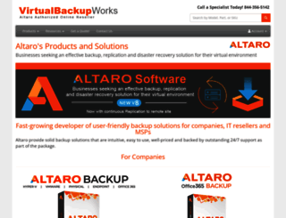 virtualbackupworks.com screenshot