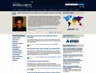 virtualbiosecuritycenter.org screenshot