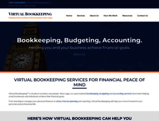 virtualbookkeeping.ca screenshot