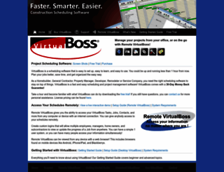 virtualboss.com screenshot