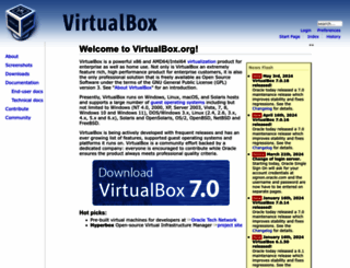 virtualbox.org screenshot