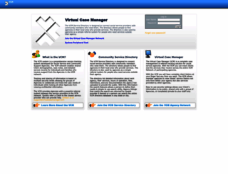 virtualcasemanager.net screenshot