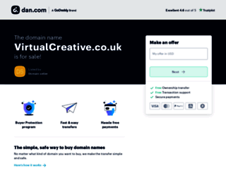 virtualcreative.co.uk screenshot