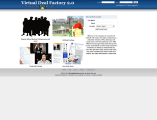 virtualdealfactory.com screenshot