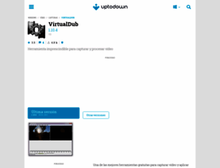 virtualdub.uptodown.com screenshot