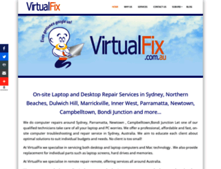 virtualfix.com.au screenshot