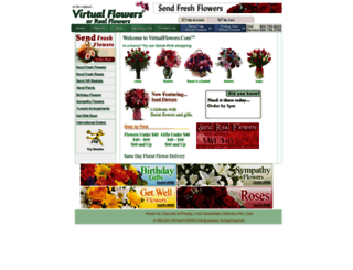 virtualflowers.com screenshot