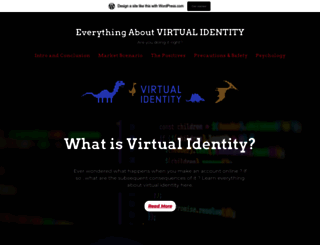 virtualidentity101.wordpress.com screenshot