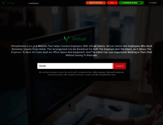 virtualinterns.com screenshot