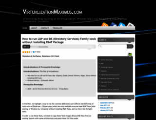 virtualizationmaximus.wordpress.com screenshot