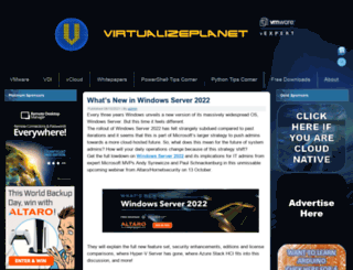 virtualizeplanet.com screenshot
