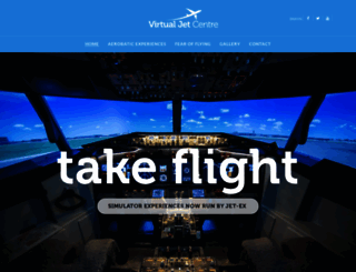 virtualjetcentre.co.uk screenshot