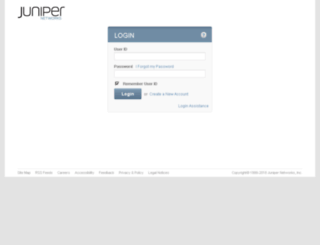 virtuallabs.juniper.net screenshot
