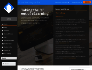 virtuallearning.ca screenshot