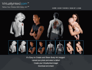 virtuallyinked.com screenshot