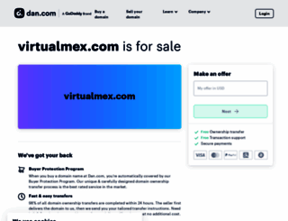 virtualmex.com screenshot