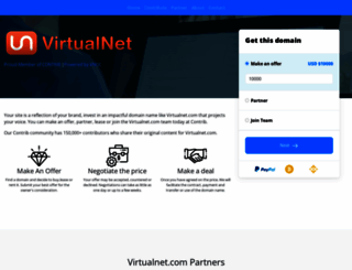 virtualnet.com screenshot