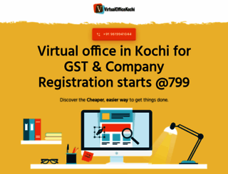 virtualofficekochi.in screenshot