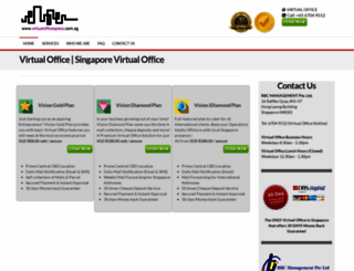 virtualofficespace.com.sg screenshot