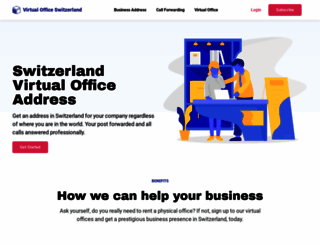 virtualofficeswitzerland.ch screenshot