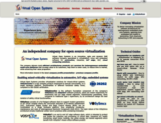 virtualopensystems.com screenshot