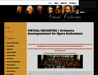 virtualorchestra.eu screenshot