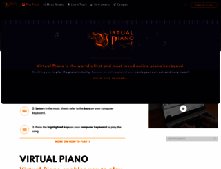 virtualpiano.net screenshot