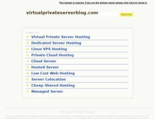 virtualprivateserverblog.com screenshot